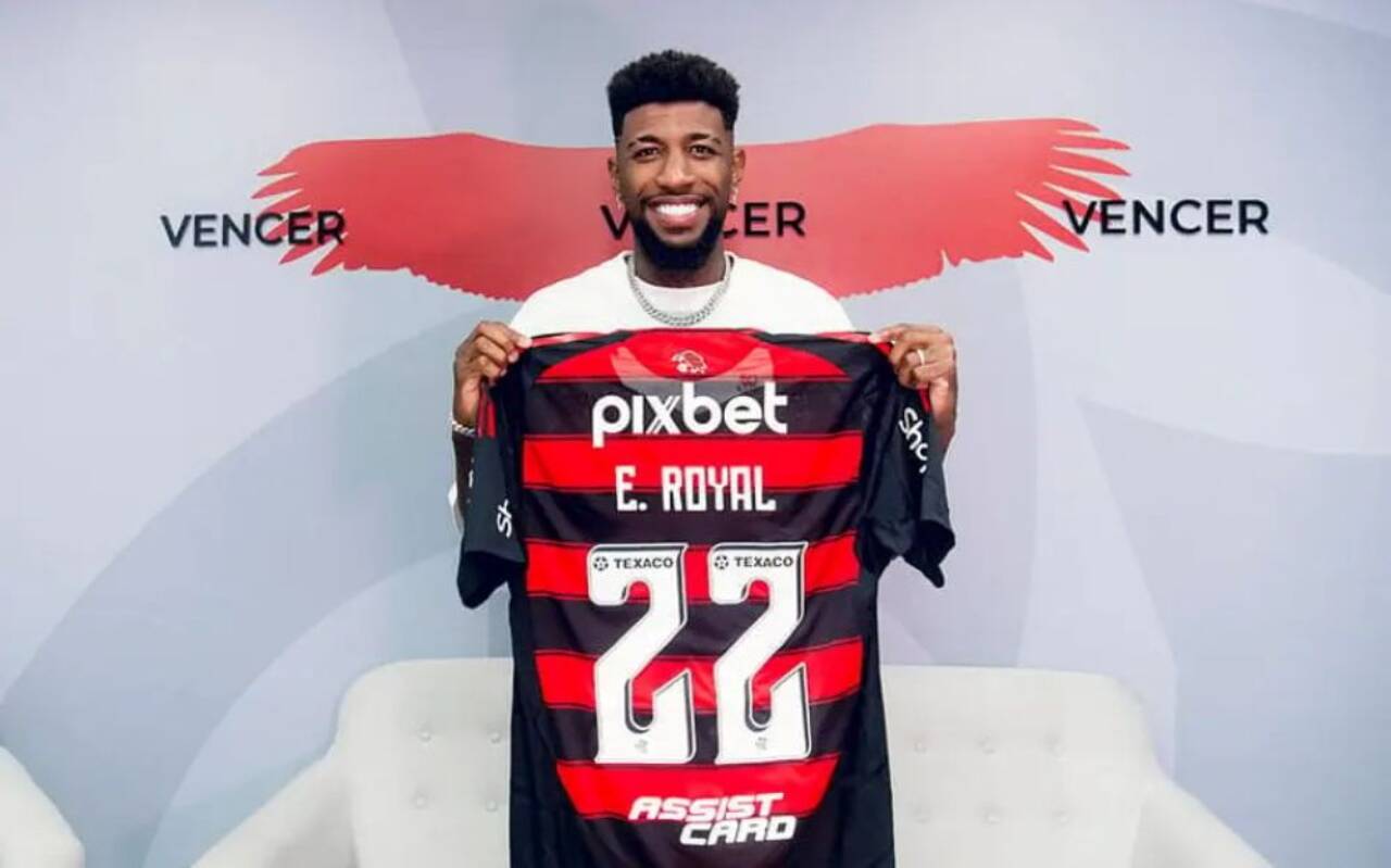 Flamengo regulariza Emerson Royal para estreia contra Atlético-MG na Copa do Brasil no Maracanã