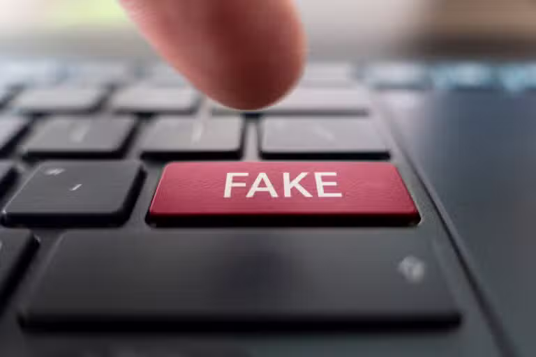 Fake News, sites falsos