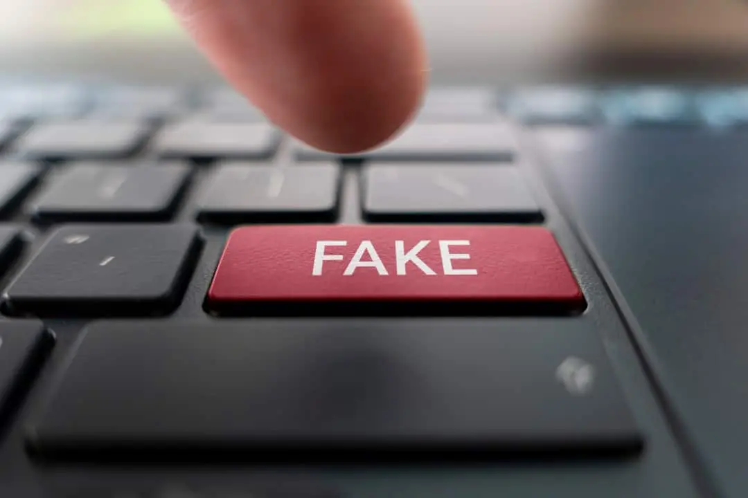 Fake News, sites falsos