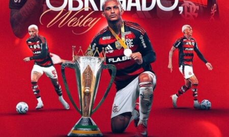 Flamengo agradece Wesley