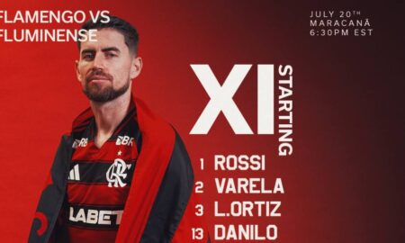 Flamengo escalção confirmada