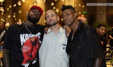 Gerson, Arrascaeta e Bruno