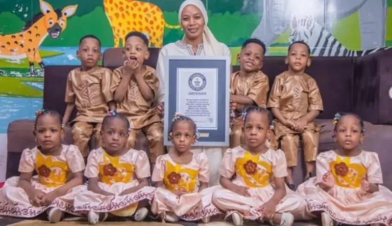 Halima Cissé, do Mali e filhos