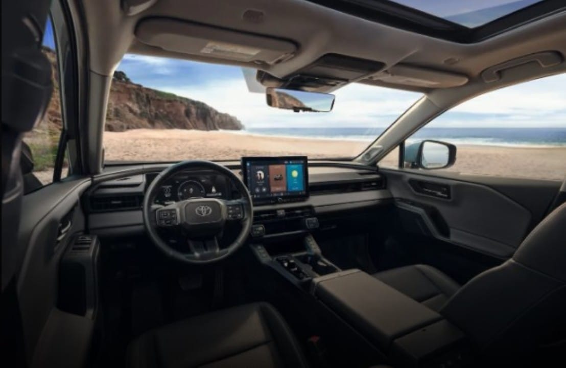 Interior da Toyota RAV4