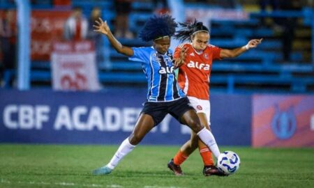 Jogadoras no Gre-Nal