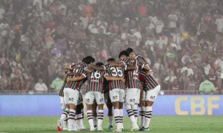 Jogadores do Fluminense
