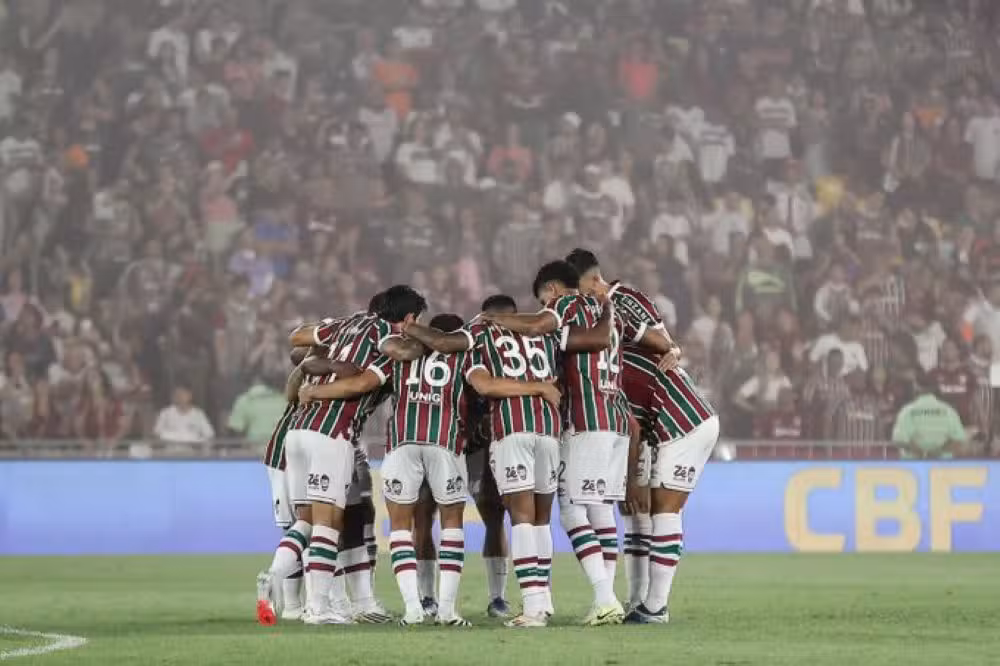 Jogadores do Fluminense