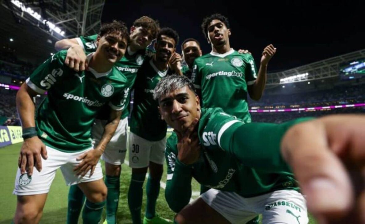 Jogadores do Palmeiras