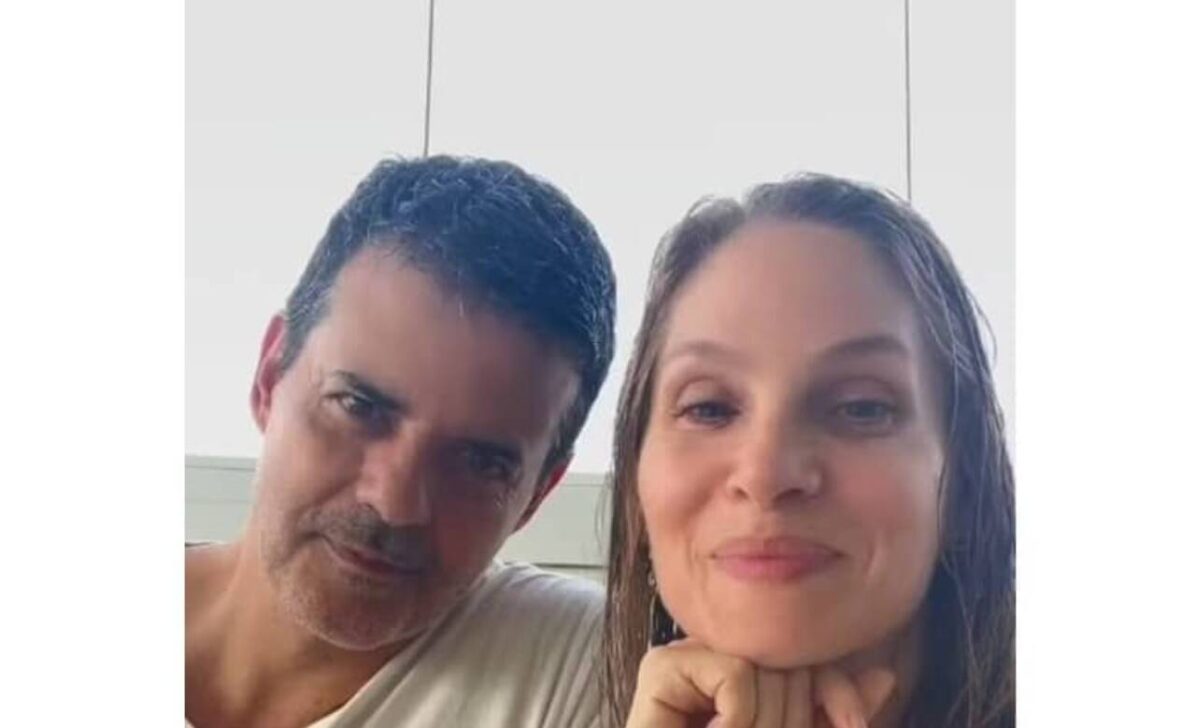Jorge Pontual e Marcele