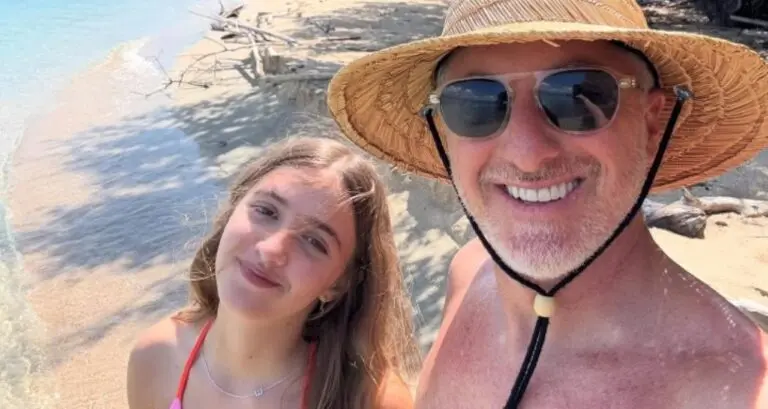 Luciano Huck e filha