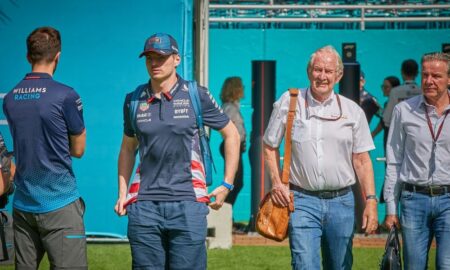 Max Verstappen e Helmut Marko