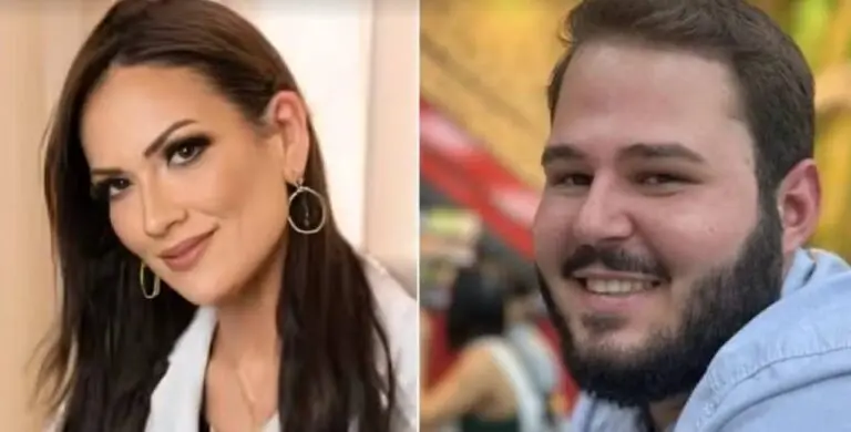Médica ginecologista Sabrina Iara de Mello e o empresário Gabriel Tacca