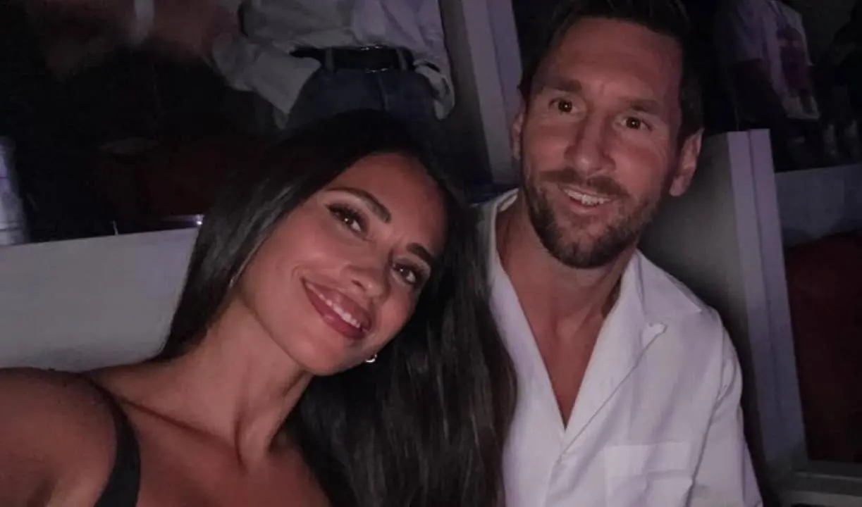 Messi e Antonela