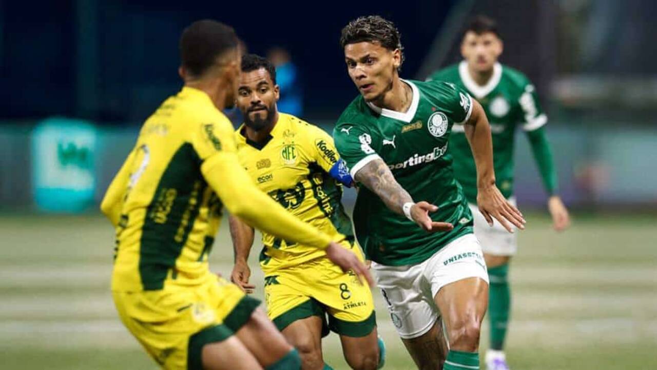 Palmeiras x Mirassol empatam em 1 a 1 em jogo disputado no Allianz Parque no Brasileirão