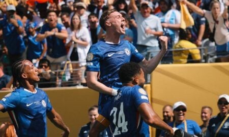 Palmer gol comemoração