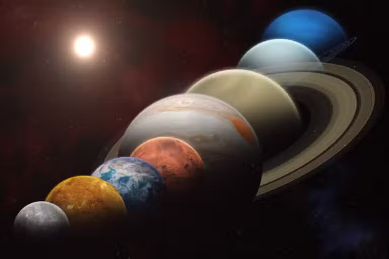 Planetas, Mercurio, Espaço