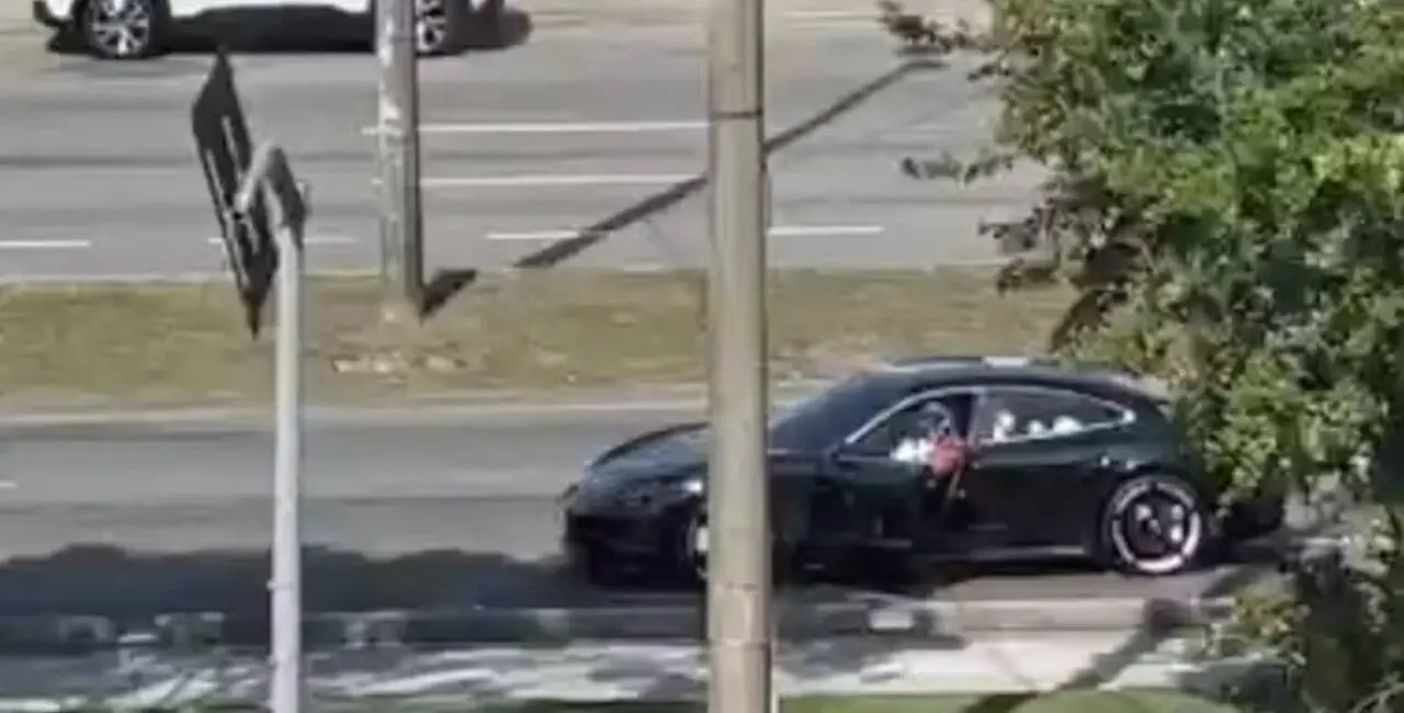 Porsche blindado