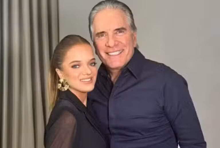 Rafaella e Roberto Justus