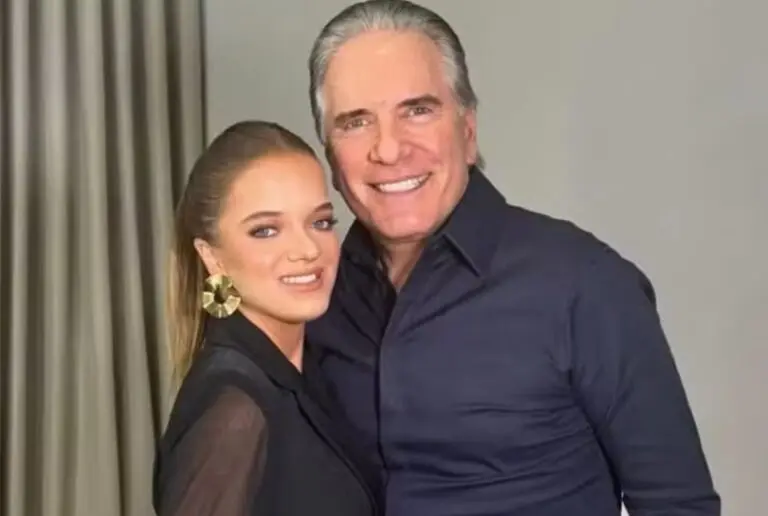 Rafaella e Roberto Justus