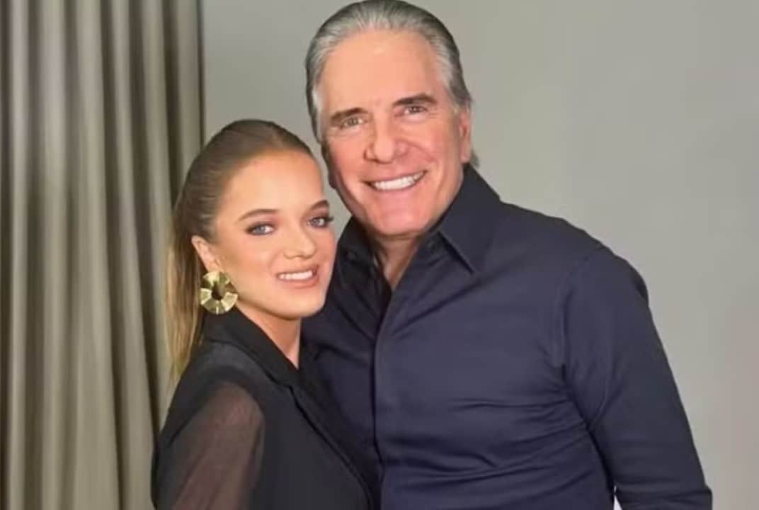 Rafaella e Roberto Justus