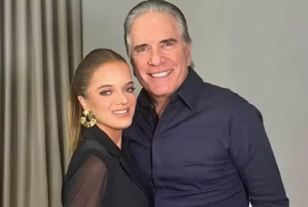 Rafaella e Roberto Justus