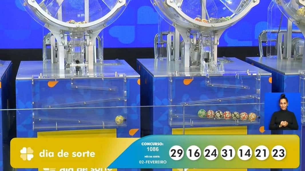 Resultado Dia de Sorte 1086