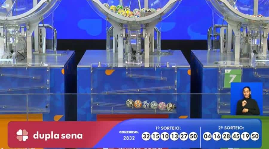 Resultado Dupla Sena 2832
