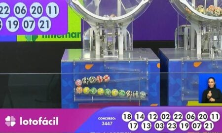 Resultado Lotofácil 3447 com pagamento de R$ 10 milhões nas Loterias Caixa: 18 - 17 - 14 - 13 - 12 - 03 - 02 - 23 - 22 - 19 - 06 - 07 - 20 - 21 - 11 -