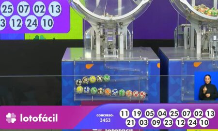 Resultado Lotofácil 3453