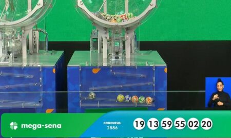 Resultado Mega-Sena 2886 de R$ 31,6 milhões nas Loterias Caixa: 19 - 13 - 59 - 55 - 02 - 20