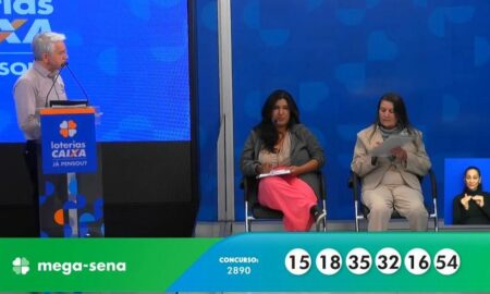 Resultado Mega-Sena 2890 de R$ 25 milhões hoje nas Loterias Caixa: 15 - 18 - 35 - 32 - 16 - 54 -