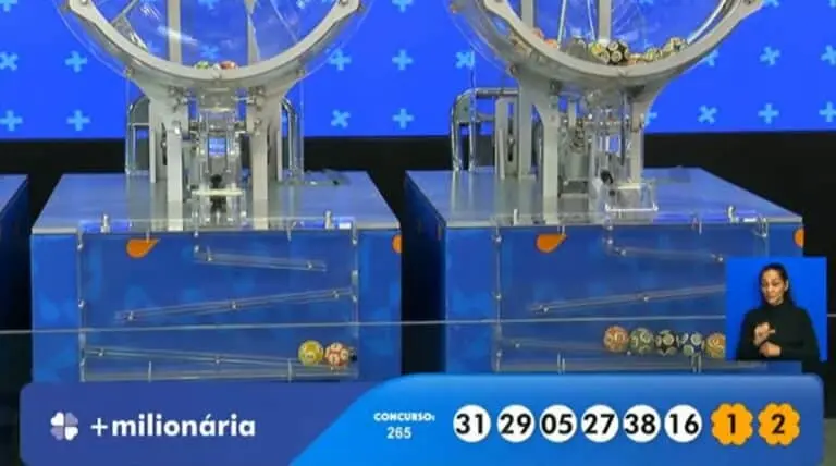 Resultado +Milionária 265 a