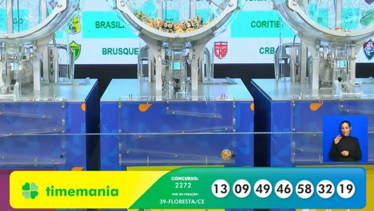 Resultado Timemania 2272