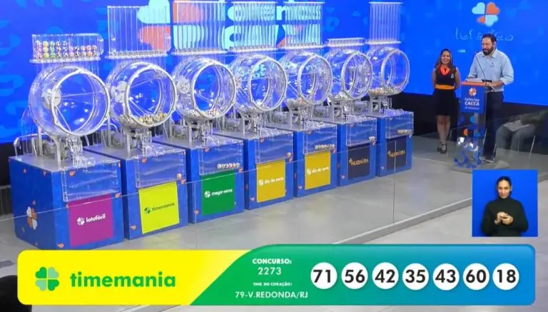 Resultado Timemania 2273