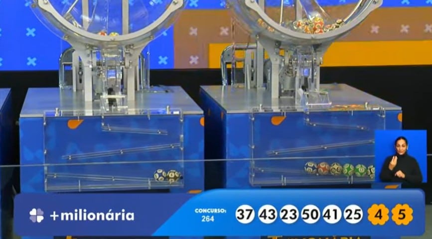 Resultado + milionaria 264