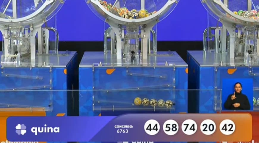 Resultado quina 6763