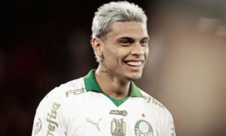 Richard Ríos se despede do Palmeiras em transferência recorde para o Benfica