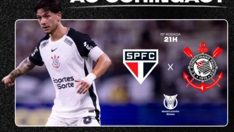 São Paulo x Corinthians ao vivo: onde assistir, escalações e destaques do clássico às 21h