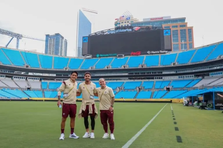 Jogadores do Fluminense