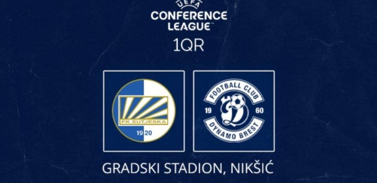 Onde assistir Sutjeska x Dínamo Brest ao vivo na Conference League 2025