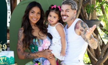 Tays Reis filha e Biel