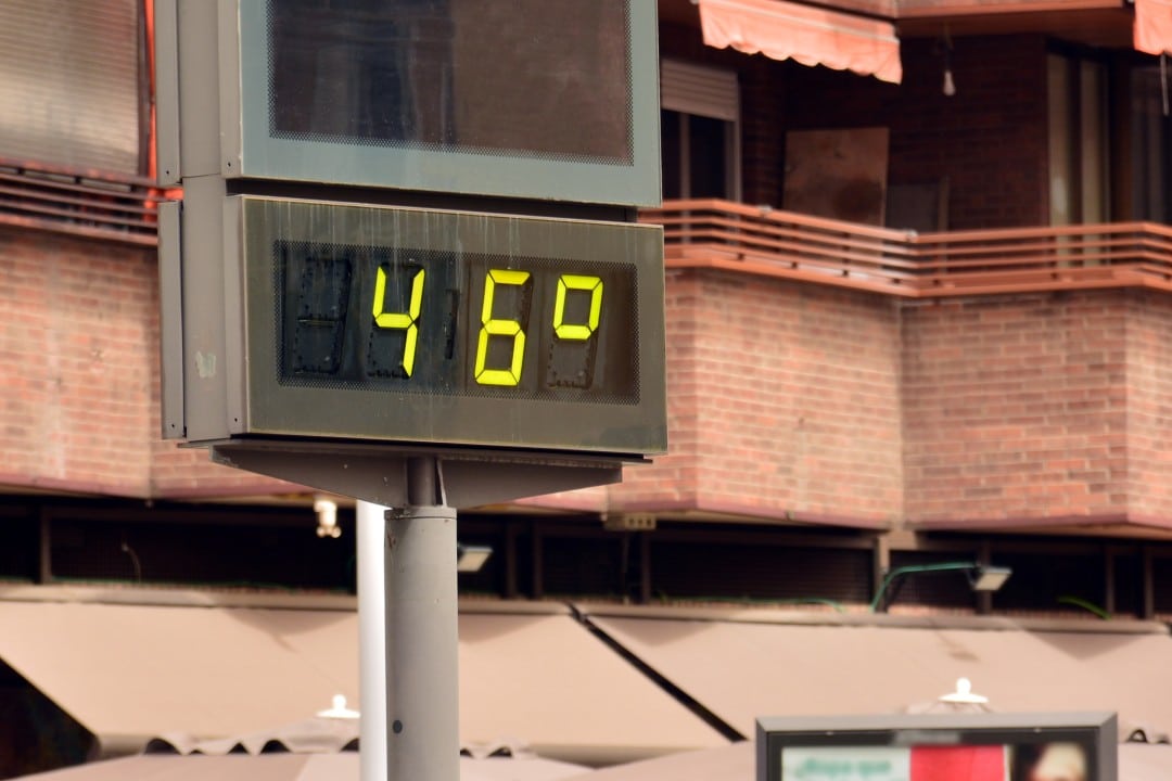 Termômetro, calor
