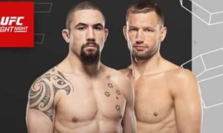 UFC Whittaker vs De Ridder