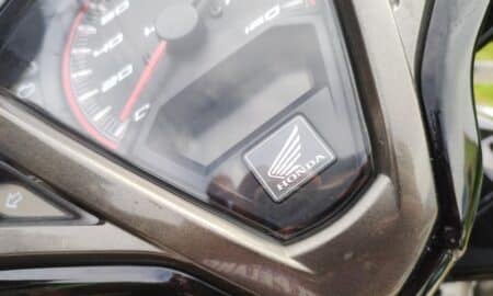 Velocímetro de motocicleta da Honda