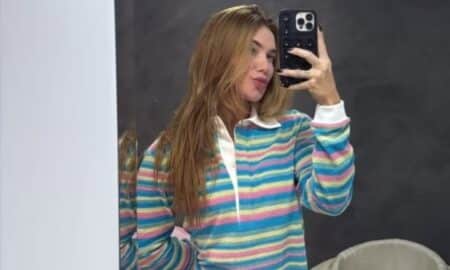 Virginia Fonseca de pijama