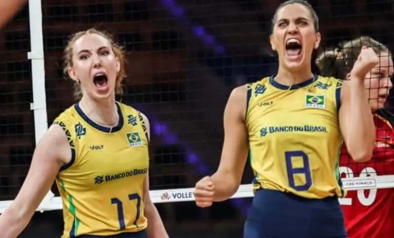 Volei feminino.