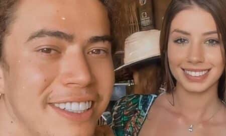 Whinderson Nunes e Maria Lina