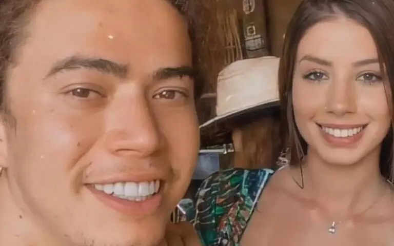Whinderson Nunes e Maria Lina