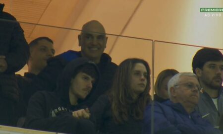 alexandre de moraes vaiado em campo