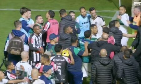 confusão Athletic x Coritiba